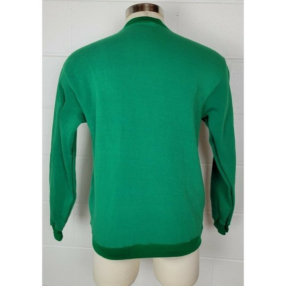 NWOT Vintage 90s Nike Spellout Sweatshirt Green M - Picture 5 of 10